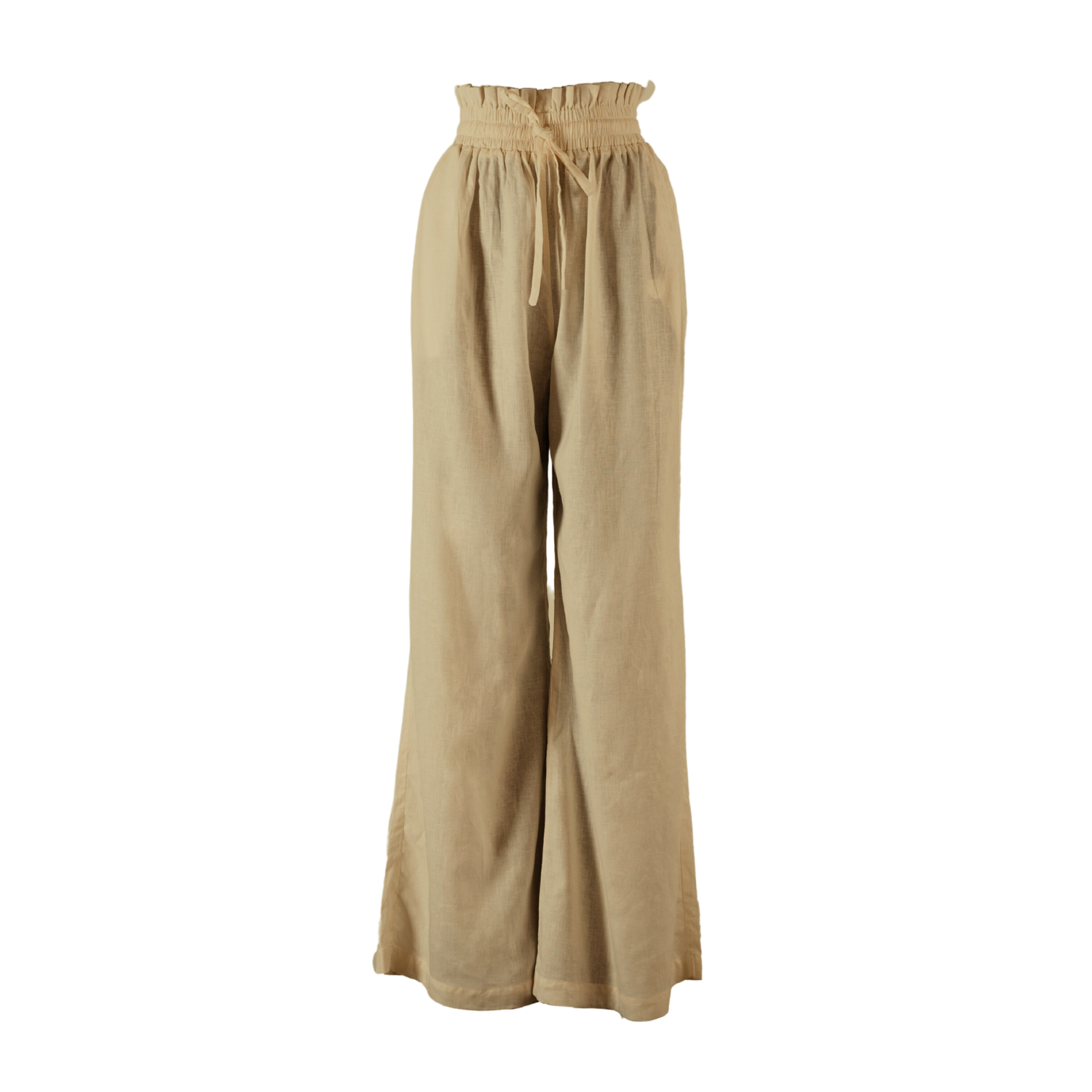 Kampot High Waisted Lounge Pant in Camel