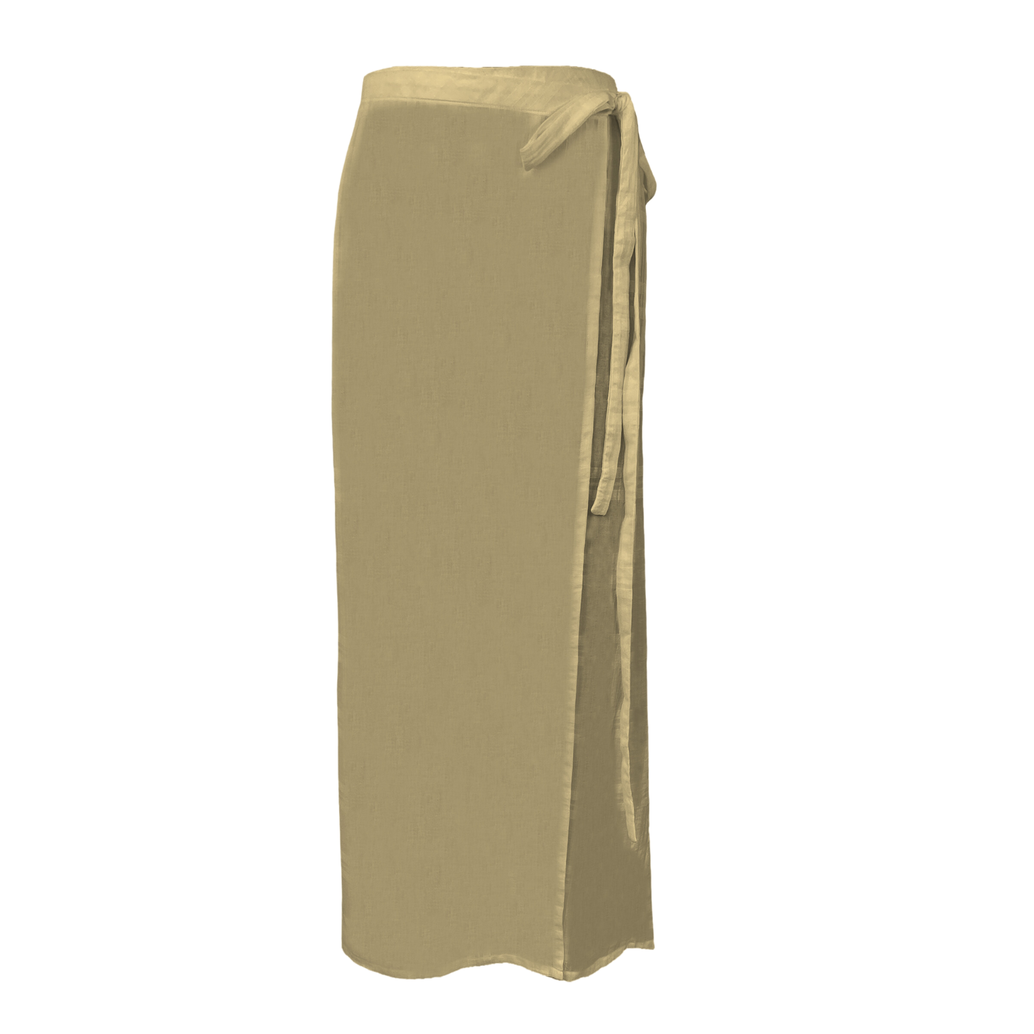 Sarong Wrap Skirt in Camel