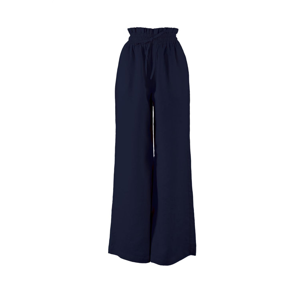 Kampot High Waisted Pant in Navy