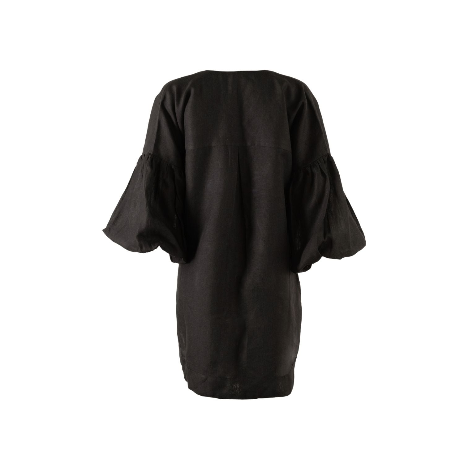Koh Rong Linen Lounge Top in Black