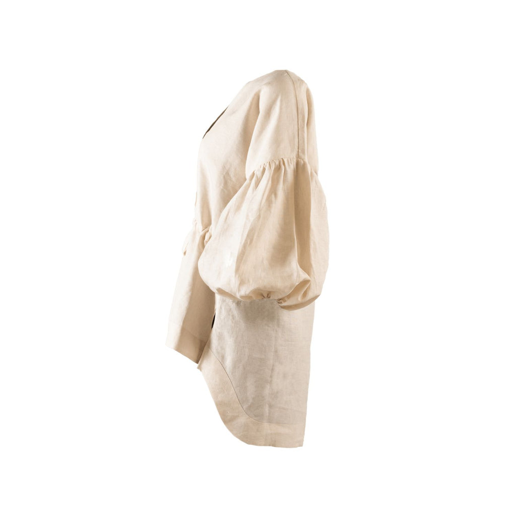 Koh Rong Linen Lounge Top in Tan